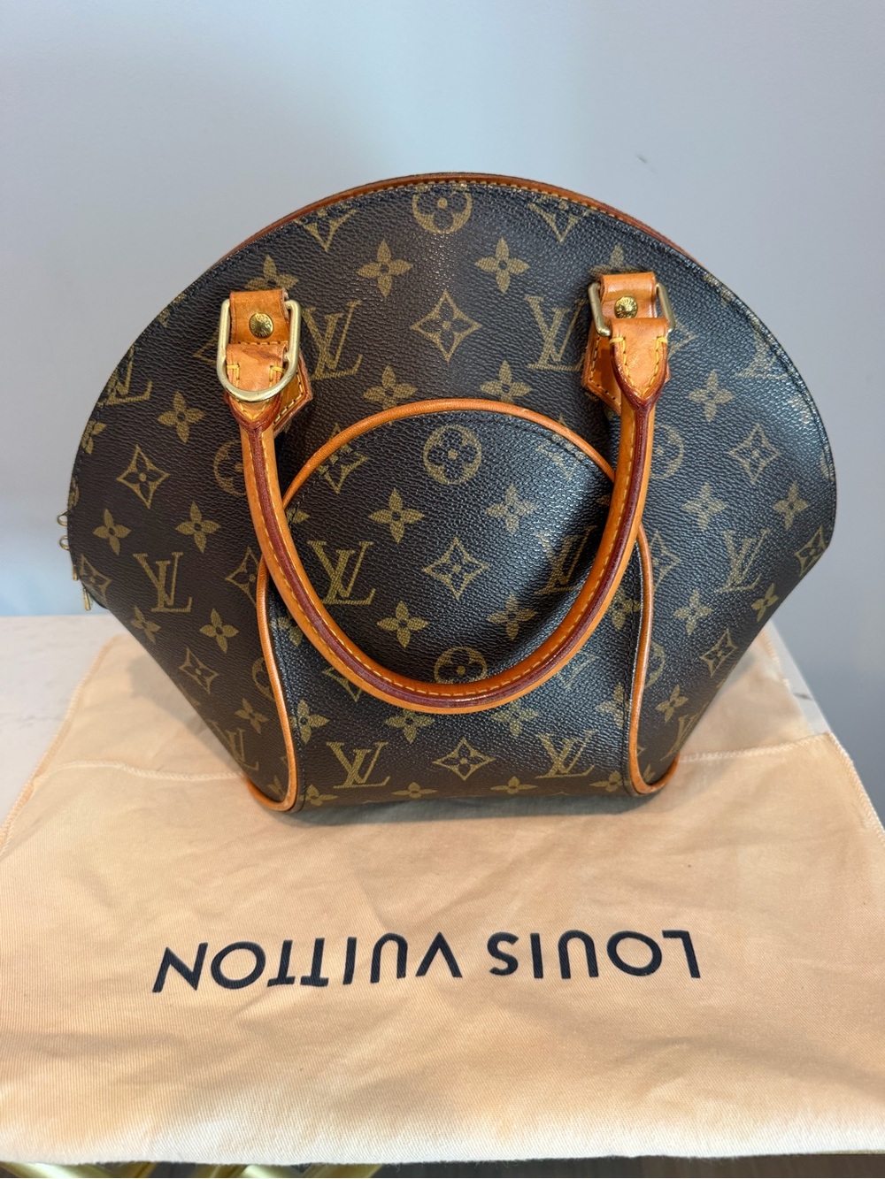 Authentic Vintage Louis Vuitton Monogram Ellipse PM Satchel Bag - Picture 1 of 7